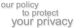 Our Policy To Protect Your Privacy